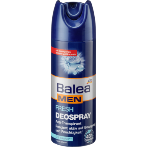 Дезодорант аерозольний чоловічий Balea Fresh, 200 мл
